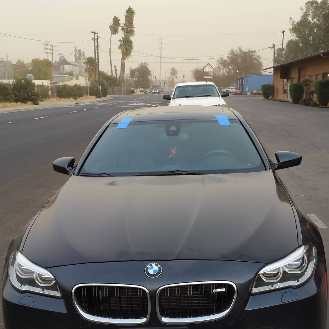 Professional windshield replacement at Tint Plus Auto Glass in Hanford CA
